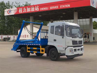 程力威牌CLW5180ZBST5型擺臂式垃圾車(chē)